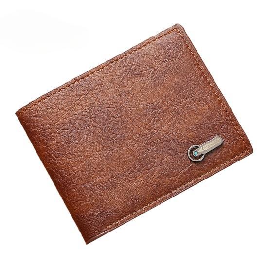 Мужской кошелек из искусственной кожи однотонный винтажный большой вместимости многокарманный портативный складной кошелек для хранения монет и мелочи карточный взрослый секс-одежда CLE