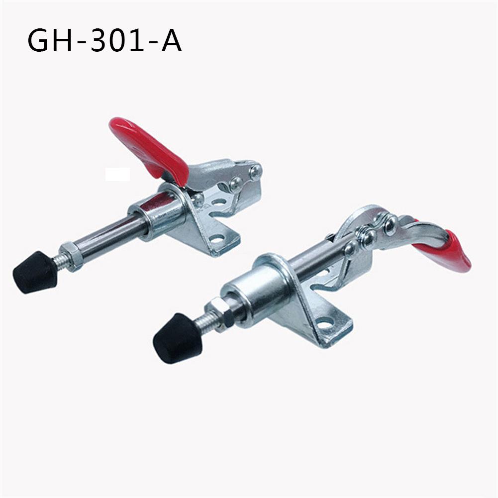 Metal Quick Horizontal Clamp Toggle Clamp Push Pull Type Release Tools Stable clamping force GH-301-A GH-301-AM
