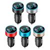3.1A Dual USB Fast Car Charger Cigarette Lighter Adapter Cameras LED PC Display With For Phones K9G4