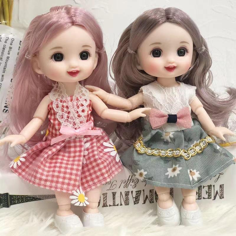 Новая кукла 8 см 17 см изысканная кукла принцесса набор сменные детские игрушки подарок на день рождения для маленькой девочки