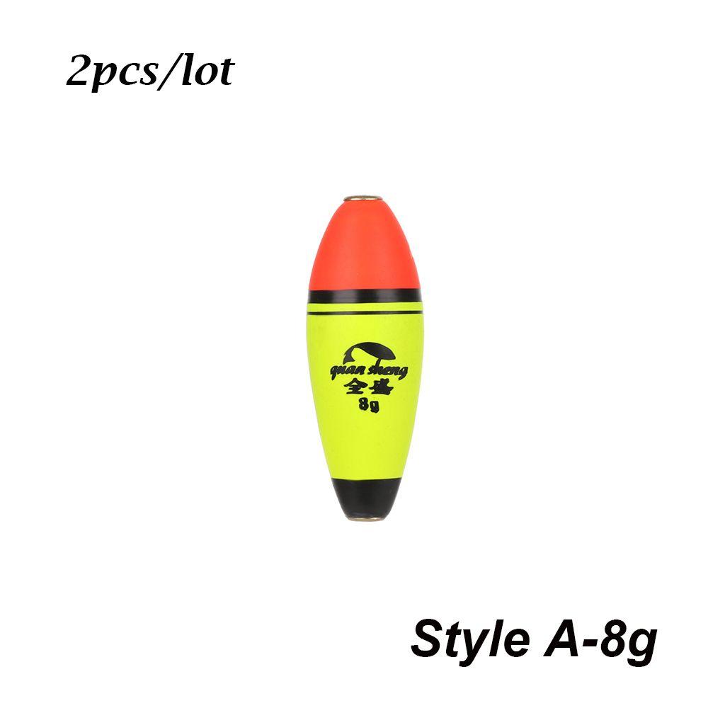 2pcs/lot High Quality Cat fish Plastic Eva Foam Bobber Ball Boia Fishing Float