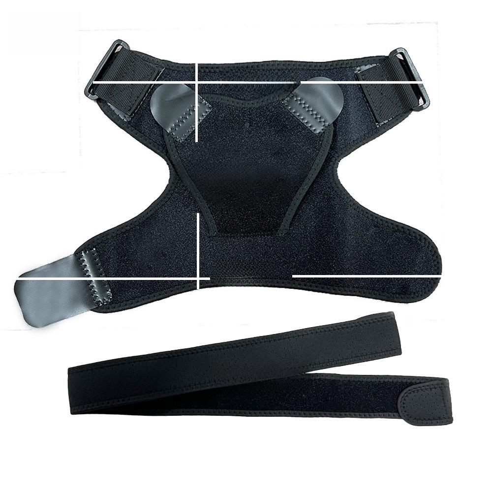 Дышащие регулируемые спортивные наплечники из неопрена