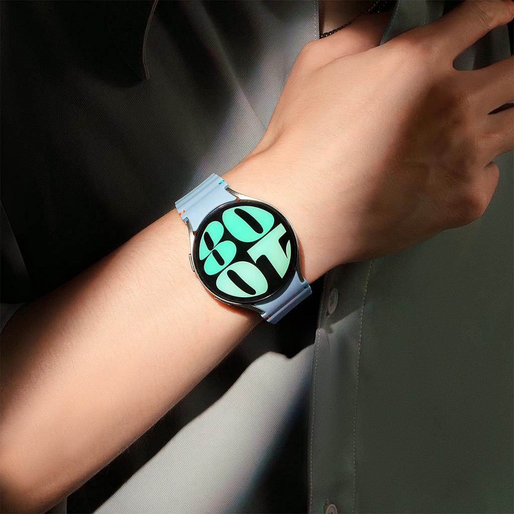 Silicone Strap For Samsung Galaxy Watch 8 7 6 5 40mm 44mm 5Pro 45mm Bracelet For Galaxy Watch 6 8 Classic 43mm 47mm Band