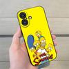 Cartoon S-Simpsons Phone Case For Iphone 17 Pro Max 15 16 Pro 14 Plus 13 11 12 Xr X Xs 7 8 SE Plus Back Cover