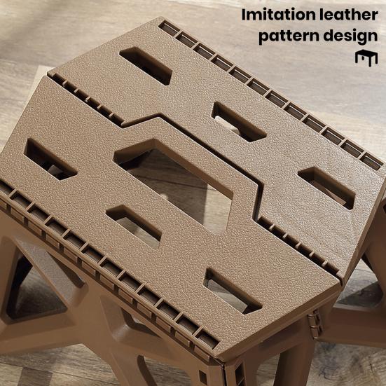 Прочный несущий стул для тяжелых условий эксплуатации, компактный складной стул для путешествий, с ручкой, принадлежности для кемпинга