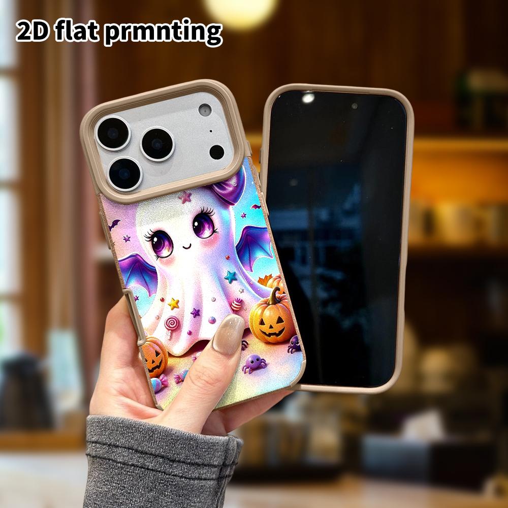 Phone Case: Lambskin 2D Flat Samsung Galaxy A34 A35 M05 M06 S20 S22 S21 FE Plus 5G Protective Case, Gradient Background, Christmas and Halloween Gifts