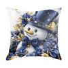Christmas Pillow Cover Taming Santa Claus Holiday Home Decoration Car Sofa Cushion Cover