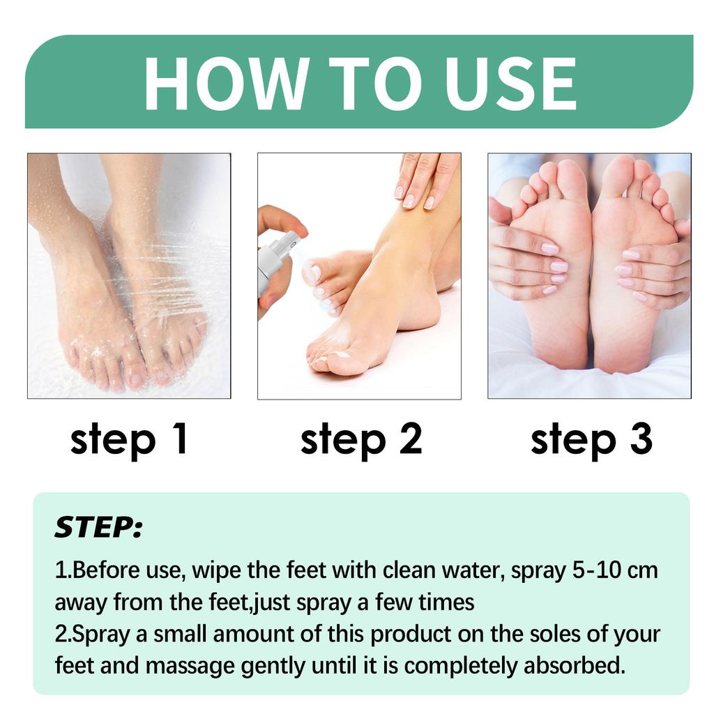 Athletes Foot Spray, Athletes Foot Fungi Spray, Foot Fungi Treating, Feet Smelly, Feet Itchy, Sweating, Peeling, Blisters,45ml