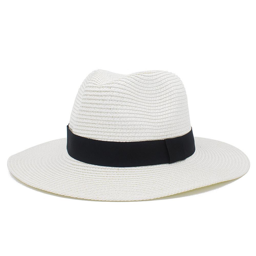 Simple and versatile sunscreen hat Spring and summer outdoor sun hat Children's hot-selling high-quality straw hat Travel sun hat