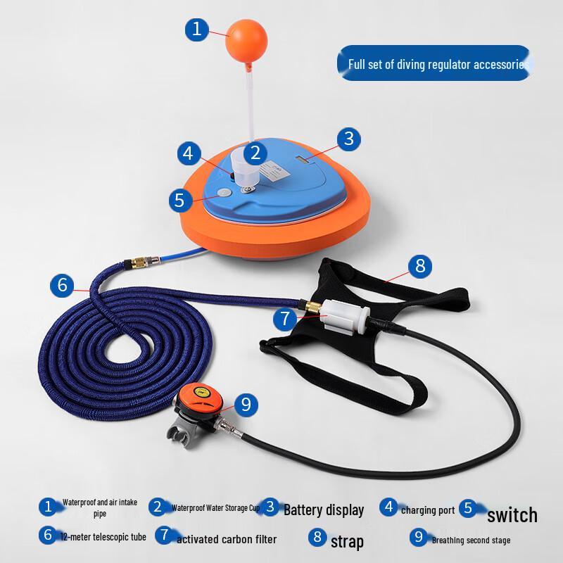 WEZHO Z270 Underwater Diving Respirator