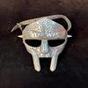 MF DOOM Mask Mad Villain Engraved Steel Face Armor Medieval Hand-Forged Mask Best Gift For Him, Her