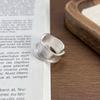 Кольца из стерлингового серебра 925 пробы для женщин и мужчин, модные, ручной работы, широкое кольцо, для пары, минималистичные, ювелирные изделия для вечеринок, подарок, защита от аллергии