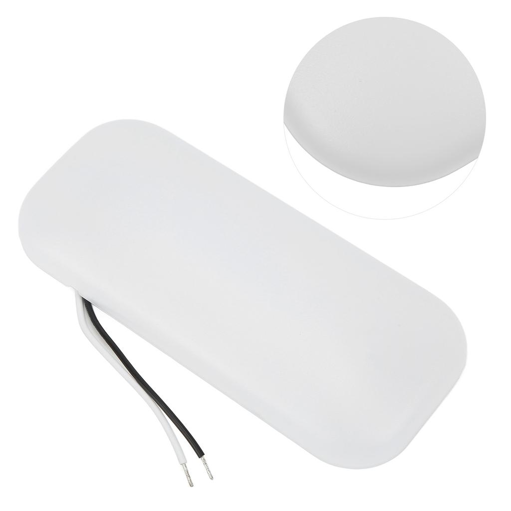 RV Ceiling Light LED 500LM 12V 6000K White Car Interior Lighting for Campers Motorhomes YachtsWithout Switch