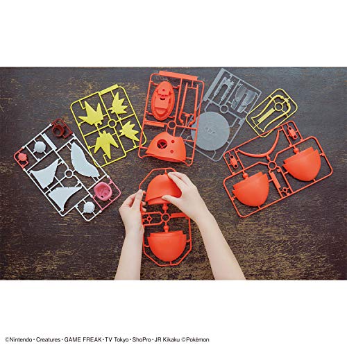 Коллекция пластиковых моделей покемонов BIG 01 Magikarp пластиковая модель с цветовой кодировкой