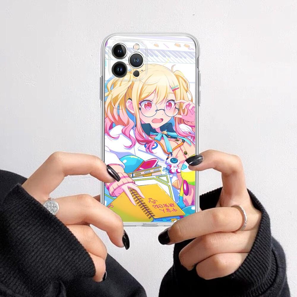 Чехол для телефона Project Sekai для iPhone 16 15 8 7 6 6S Plus X SE XR XS 14 11 12 13 Mini Pro Max Мобильный чехол