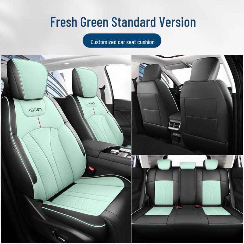 CLY Dongfeng Haoji Чехлы на автомобильные сиденья: Стильные, Спортивные, Кожаные Подушки для Всех Сезонов