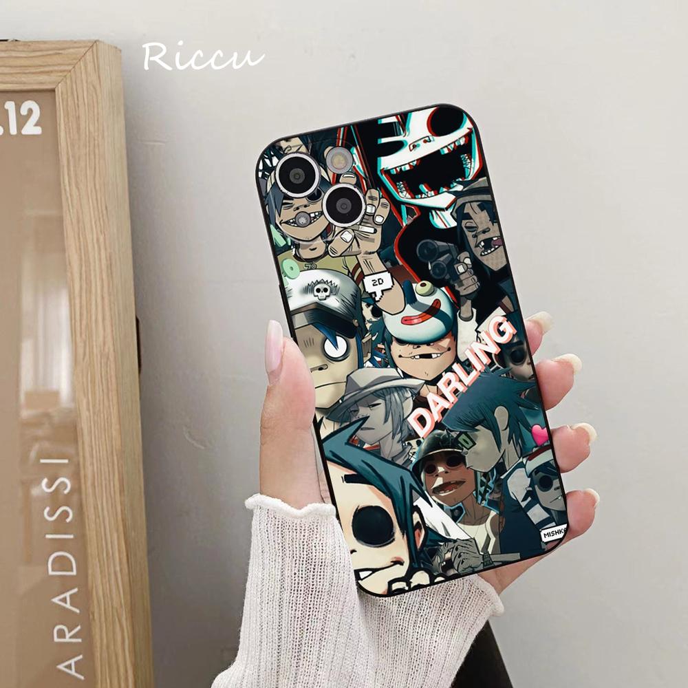 Gorillaz The Now Now Animal Phone Case For IPhone 17 air 17pro 16pro 15pro 14promax 12 Pro 15Plus 13promax Covers Silicone cases