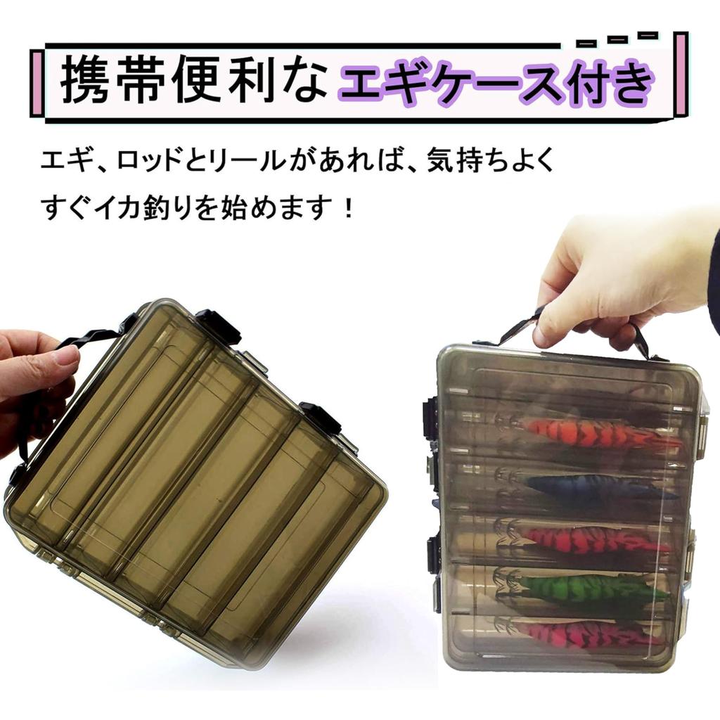 Egi Lure Eging Fishing Squid Fishing Egi Set Squid Octopus Egi King Lure Чехол для приманки в комплекте Bakutsuri 10 цветов Набор из 10 штук Размер 3.0