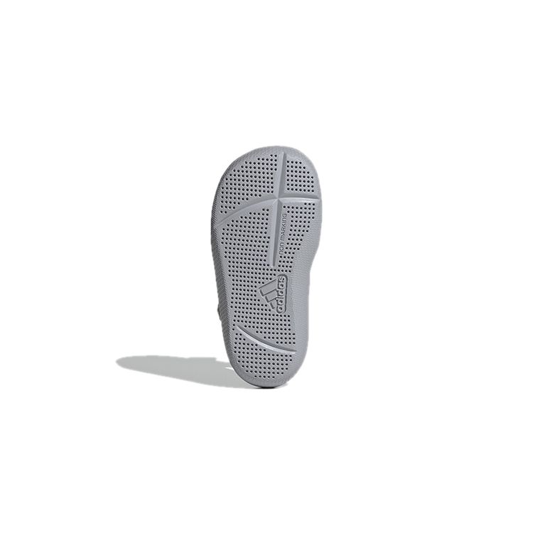 Adidas Нескользящие амортизирующие низкие кроссовки детская обувь черно-серый FY8934