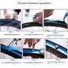 10m Bicycle Tubeless Rim Tape Wear-Resistant Bicycle Rim Strip Tapes Tubeless Tires Inner Tapes for MTB Road Bike Wheel