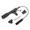 QIRUIMY M640W Scout Flashlight with Strobe Professional MLOK and 20mm Rail Remote Push Approximately 500 Lumens Powerful 20mm Tactical Light for