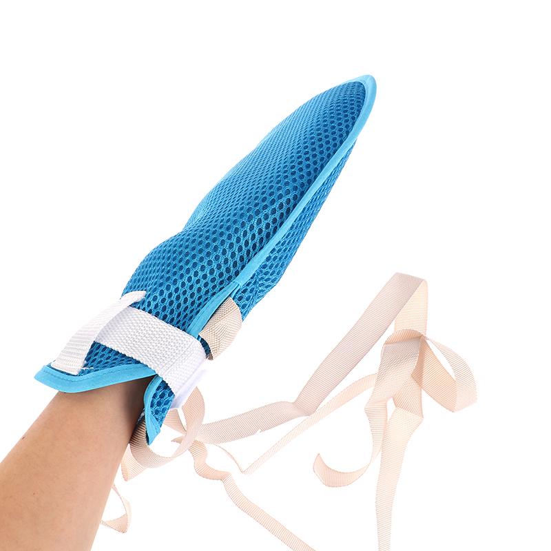 1Pc Restraint Gloves Finger Control Mitts Hand Infection Protectors Finger Hand Fixed Gloves For Elderly Patients