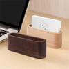 2PCS Wooden Business Card Holders Note Holder Display Device Card Stand Holder Office Supplies Stationery Accessories