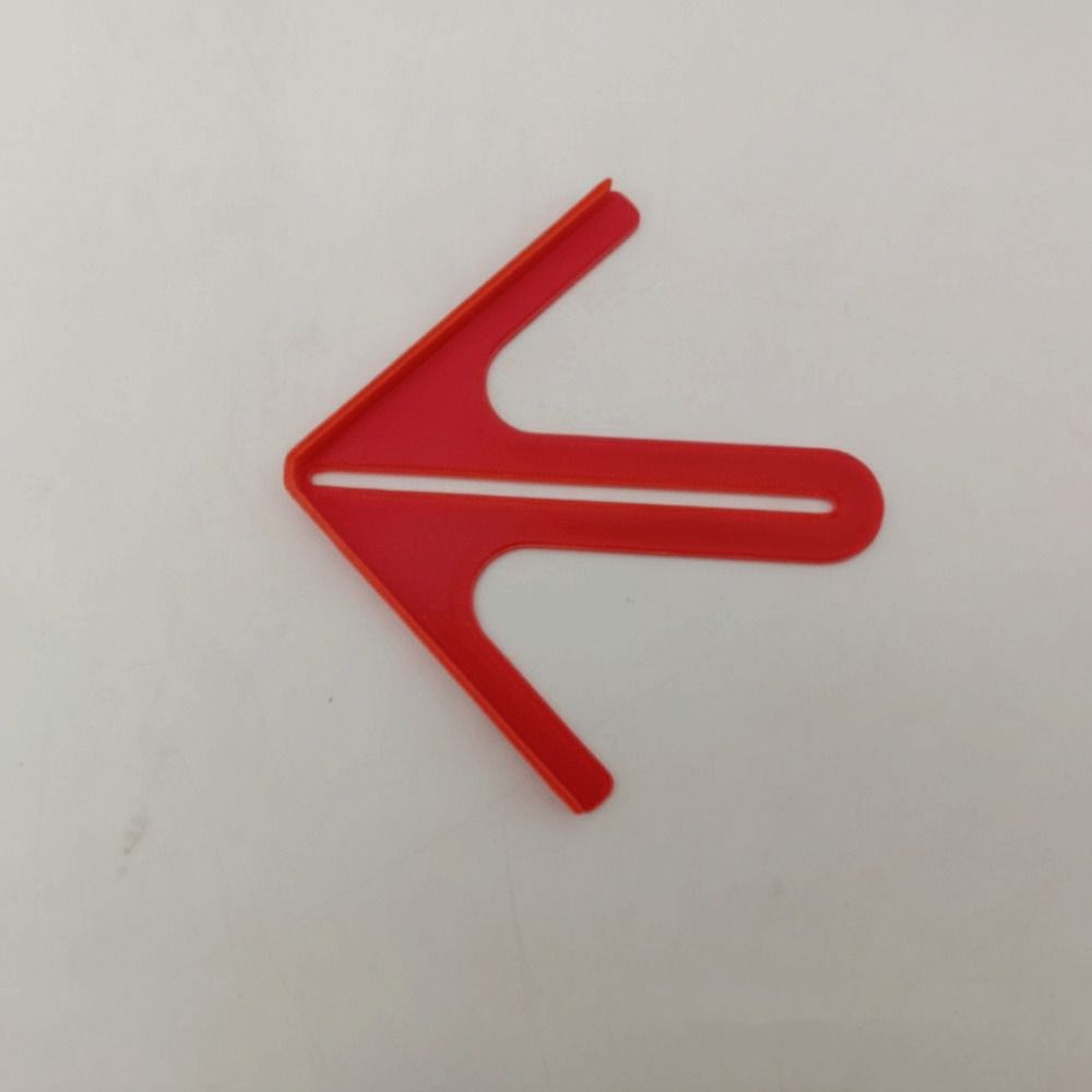 Recyclable Plastic Center Finder Tool Safe Materials Portable Design Engraving Work Piece Centering Device Compact Size