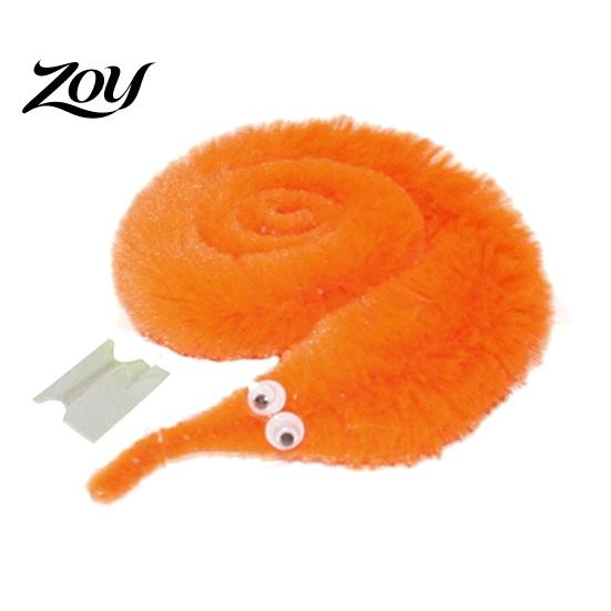 Fun Gifts for Boys Girls 23cm Cute Worm Plush Toy, Fidget Caterpillar Twist Prop Interactive Playtime with Big Eyes, Soft Stuffed Prank Toy Kids Party