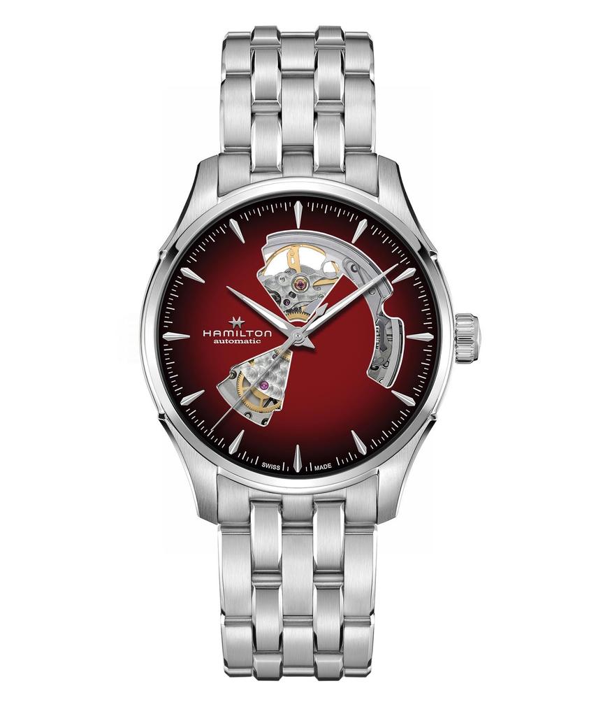 Hamilton Jazzmaster Skeleton Автоматические часы H32675170 Мужские с официальной гарантией (Официально импортировано)