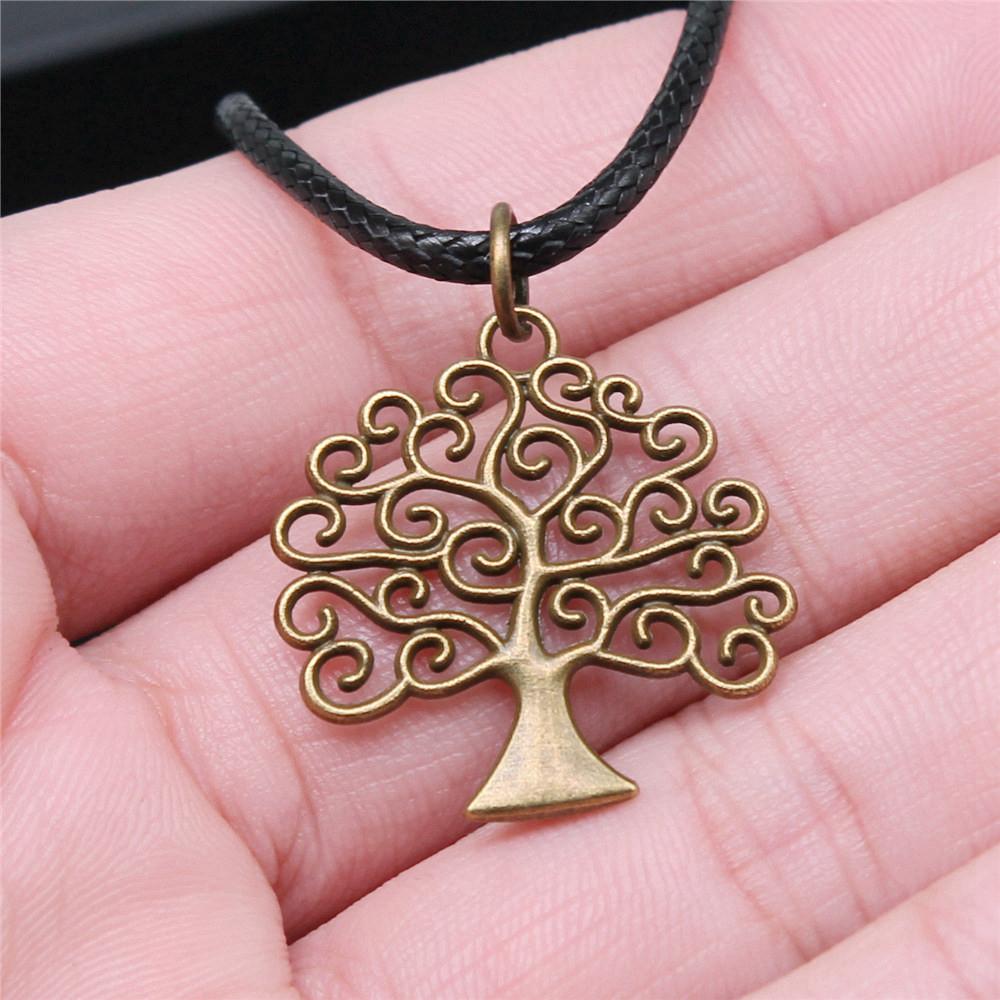 Креативное кожаное ожерелье-цепочка с металлическим кулоном в виде листа и цветка для женщин - Идеально для Дня святого Валентина