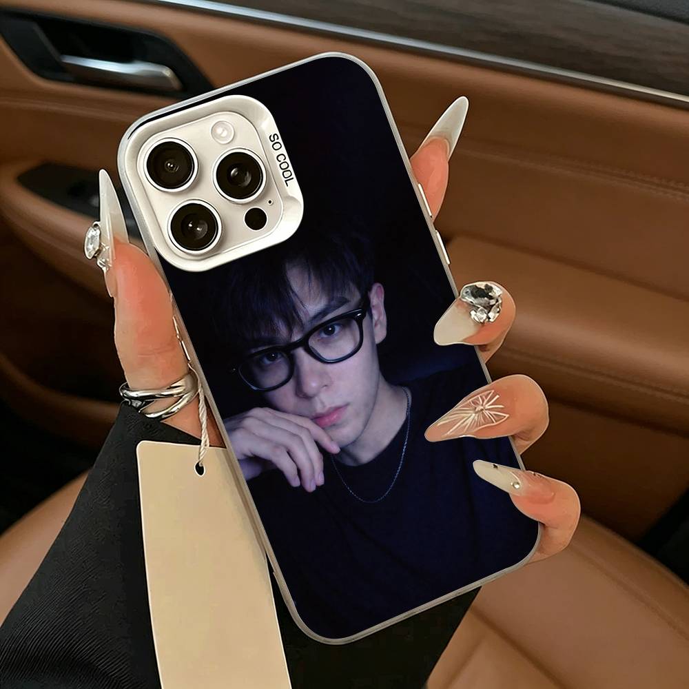 C-Choi S-Seung Hyun T-TOP Phone Case For iPhone 11 12 13 14 15 16Pro Max Plus white silver Phone Cover