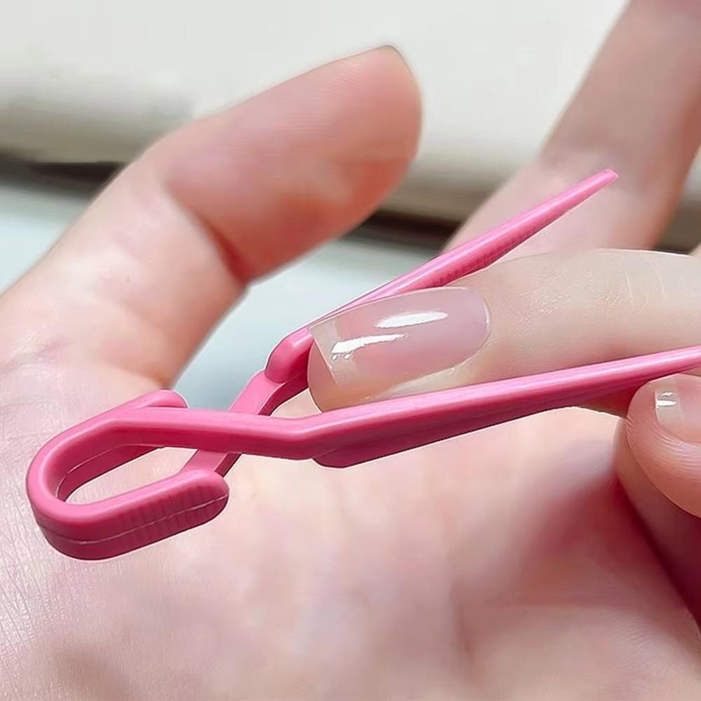 20pcs Pink Purple Nail Painting Protection Clip  for Manicure Tools