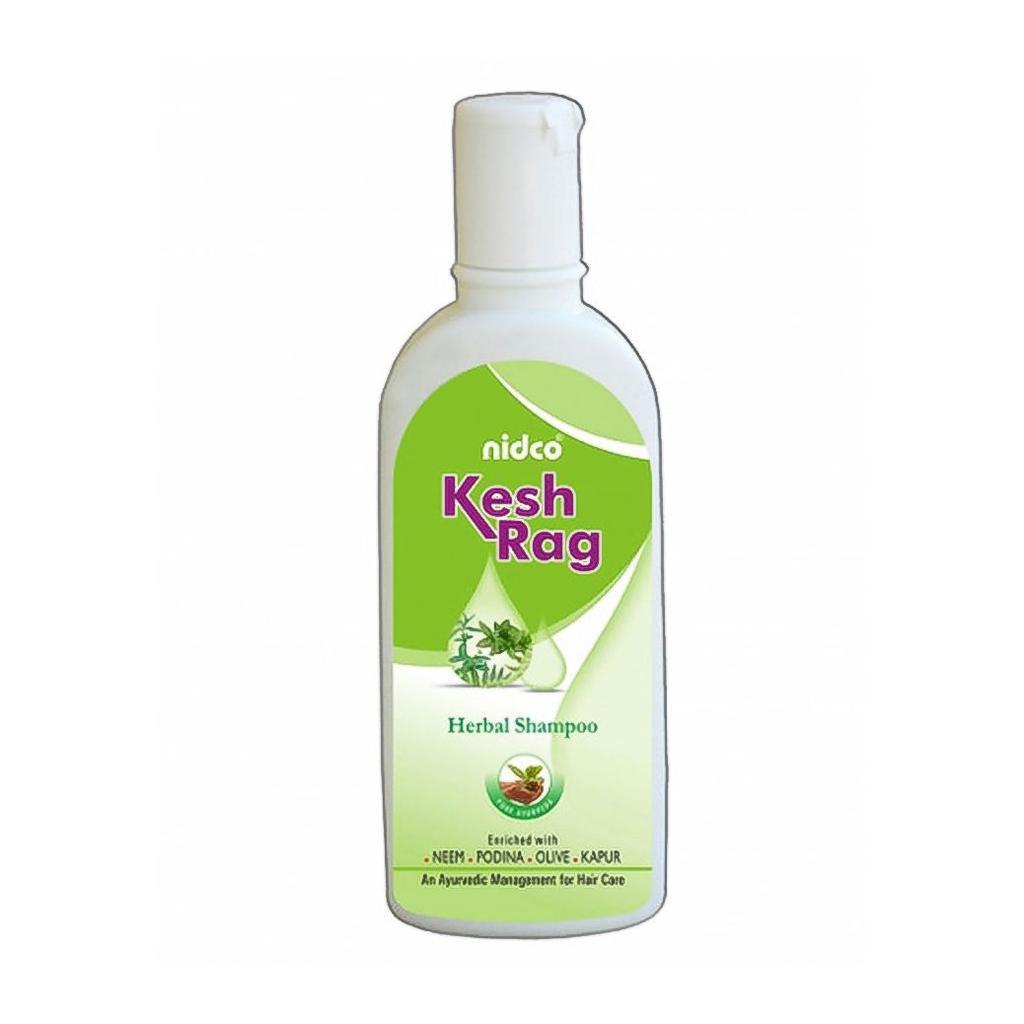 Кеш Раг: травяной шампунь (200 мл), Kesh Rag Herbal Shampoo, Nidco