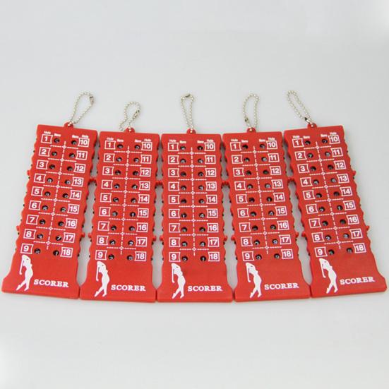 Табло для гольфа Защищенное от трещин Водонепроницаемое Четко обозначенное Утолщенное Металлическое для подсчета очков в гольфе 18 лунок Гольф Удар Патт Счетчик очков Гольф Спорт