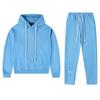 Mens Hooded Sweatshirt Jogger Pants Set Casual Streetwear Outfit Winter Youth Trendy Couple Matching