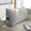 Large Backrest Living Room Bedside Rectangular Backrest Cushion Queen Pillow Lumbar Pillow Lumbar Cushion
