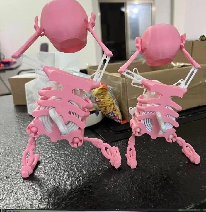 Танцующий 3D Скелет, Танцующий Череп, Танцующий Персонаж Страшный Скелет, Новинка Настольное Автомобильное Домашнее Игрушечное Украшение.
