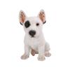 Ubia Sitting Bull Terrier 13 X X Cm Doll Figurine Ornament Animal Garden Decoration Dog H16595 (Small) 7.7 12.5