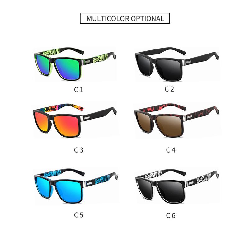 Мужские и женские солнцезащитные очки для вождения, мужские очки для кемпинга и отдыха на природе, классические неполяризованные солнцезащитные очки UV400