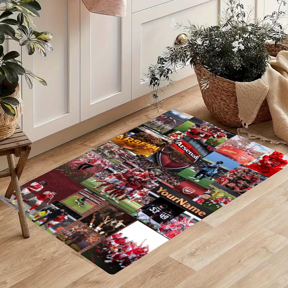 Arsenal Customize Your Name Kitchen Rug Runner Rug Laundry Mat Hallway Entryway The Best Gift Choice