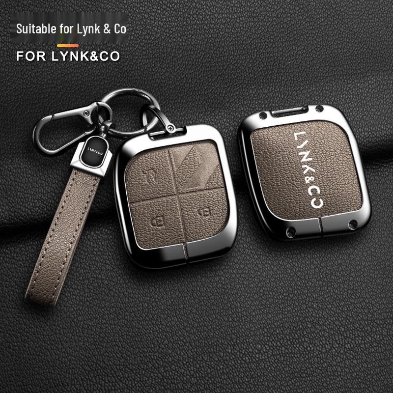 Чехол для ключа Lynk & Co 03: Защитный чехол с пряжкой против падения для моделей 01/02/05/06/08/09 - Мужской и Женский