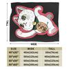 Turbo Granny Dandadan Anime Flannel Blankets  Creative Throw Blanket for Bed Sofa Couch 200x150cm Plush Thin Quilt,