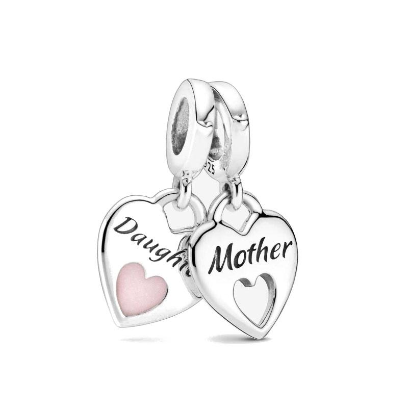 925 Silver Bee Bead Bag Nipple Pendant for European Bracelet DIY Exquisite Jewelry Accessories