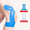 10 Pcs Knee Kinesiology Tape Pre Cut Knee Tape Breathable Adhesive Sport Tape Elastic Athletic Tape for Running Hiking Riding