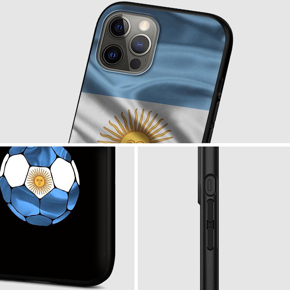 Case For Apple Iphone 11 13 12 Mini 14 Pro Max Xr 7 8 +Se 2020 Xs 6 6s Plus 5 5s Silicone Phone Cover Republic Of Argentina