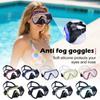 Детские/взрослые плавательные очки с маской для носа подходят для мальчиков/девочек от 3 до 16 лет, подростков, взрослых, маска для плавания с защитой от запотевания