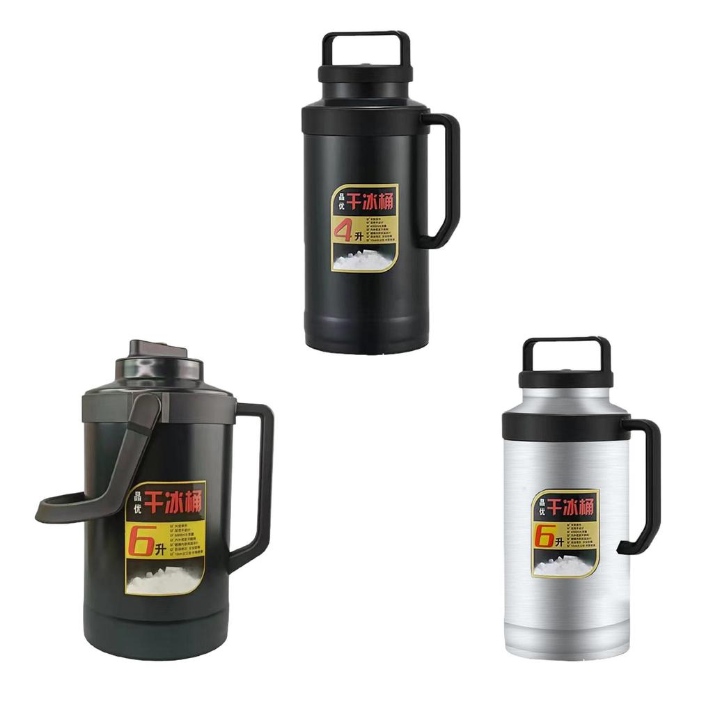 Ведро для сухого льда Ведро для хранения сухого льда Термобутылка для воды Контейнер для хранения льда для кейтеринговых мероприятий Домашних фуршетов Ресторанов