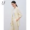 JZ Jiuzi Light Workplace Pleated Acetic Acid Suit Jacket