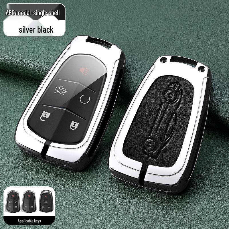 Премиальный металлический чехол для ключа Cadillac XT5, CT5, XT4, XT6, CT6, XTS, ATSL, CT4